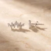 עגילים אדה – כסף 925 וזרקון