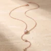 שרשרת אדה רוז – כסף 925 וזרקון