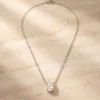 שרשרת אלכסנדרה – כסף 925 ומוסונייט