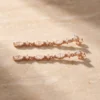 עגילים אלונה רוז – כסף 925 וזרקון