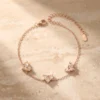 צמיד אנג'ליקה רוז – כסף 925 וזרקון