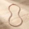 שרשרת טניס אריאנה רוז – כסף 925 וזרקון