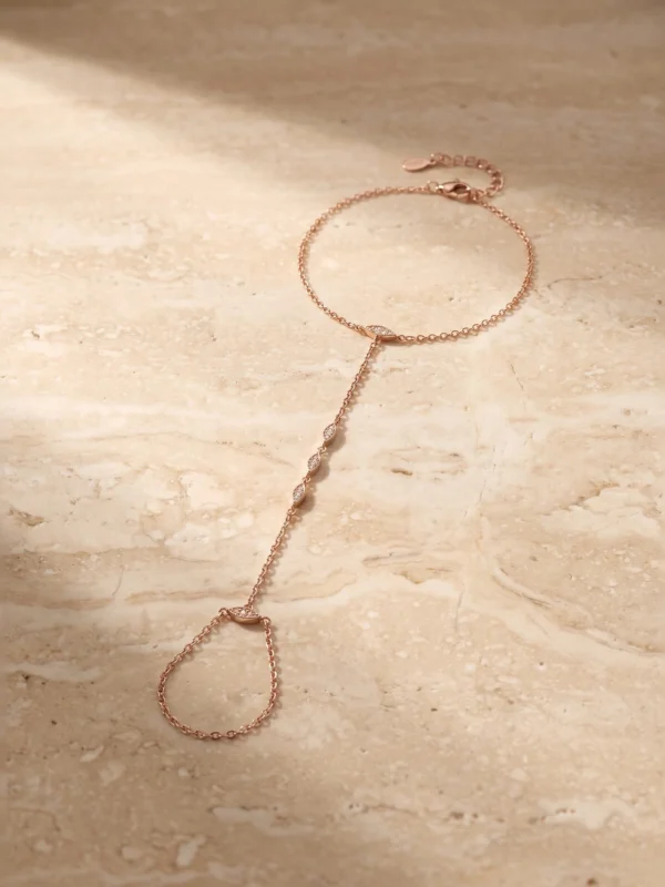 צמיד ברנאלדה רוז – כסף 925 וזרקון