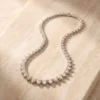 שרשרת טניס קמילה – כסף 925 וזרקון