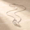 שרשרת אליה – כסף 925 ומוסונייט