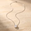 שרשרת אריקה – כסף 925 ומוסונייט
