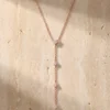 שרשרת לילו רוז – כסף 925 וזרקון