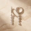 עגילים לילי – כסף 925 וזרקון