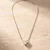 שרשרת לובאטי – כסף 925 ומוסונייט