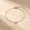 צמיד לואנה רוז – כסף 925 וזרקון