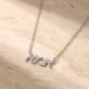 שרשרת מאדרה – כסף 925 וזרקון