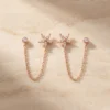 עגילים מאנדוריה רוז – כסף 925 וזרקון