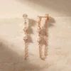 עגילים מארלה רוז – כסף 925 וזרקון