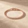 צמיד טניס מריאל רוז – כסף 925 וזרקון