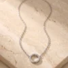 שרשרת אוריטה – כסף 925 וזרקון