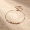 צמיד פטרי רוז – כסף 925 וזרקון