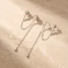 עגילים פוסיטאנו – כסף 925 וזרקון