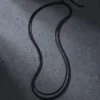 שרשרת סאלינה שחור – פלדת אל-חלד