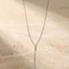 שרשרת סמנתה – כסף 925 וזרקון