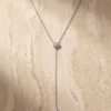 שרשרת זלינדה – כסף 925 וזרקון