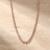 שרשרת טניס זינה רוז – כסף 925 וזרקון